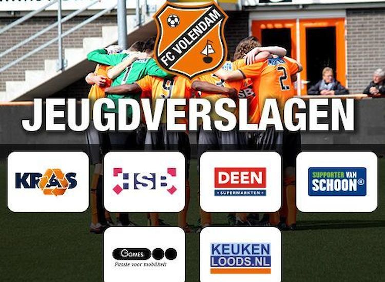 Jeugdverslagen FC Volendam 7 september 2019