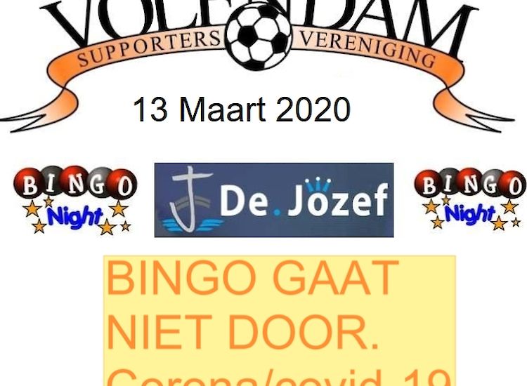 Bingo 13 maart